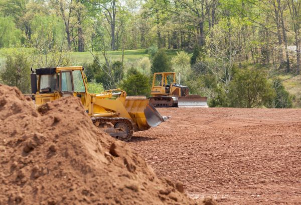 Construction Site Land Clearing in Glen Allen
